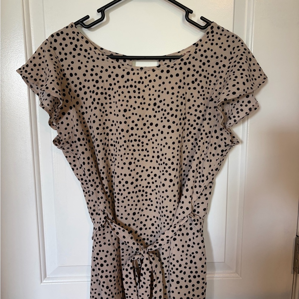 Maternity Polka Dot Blouse